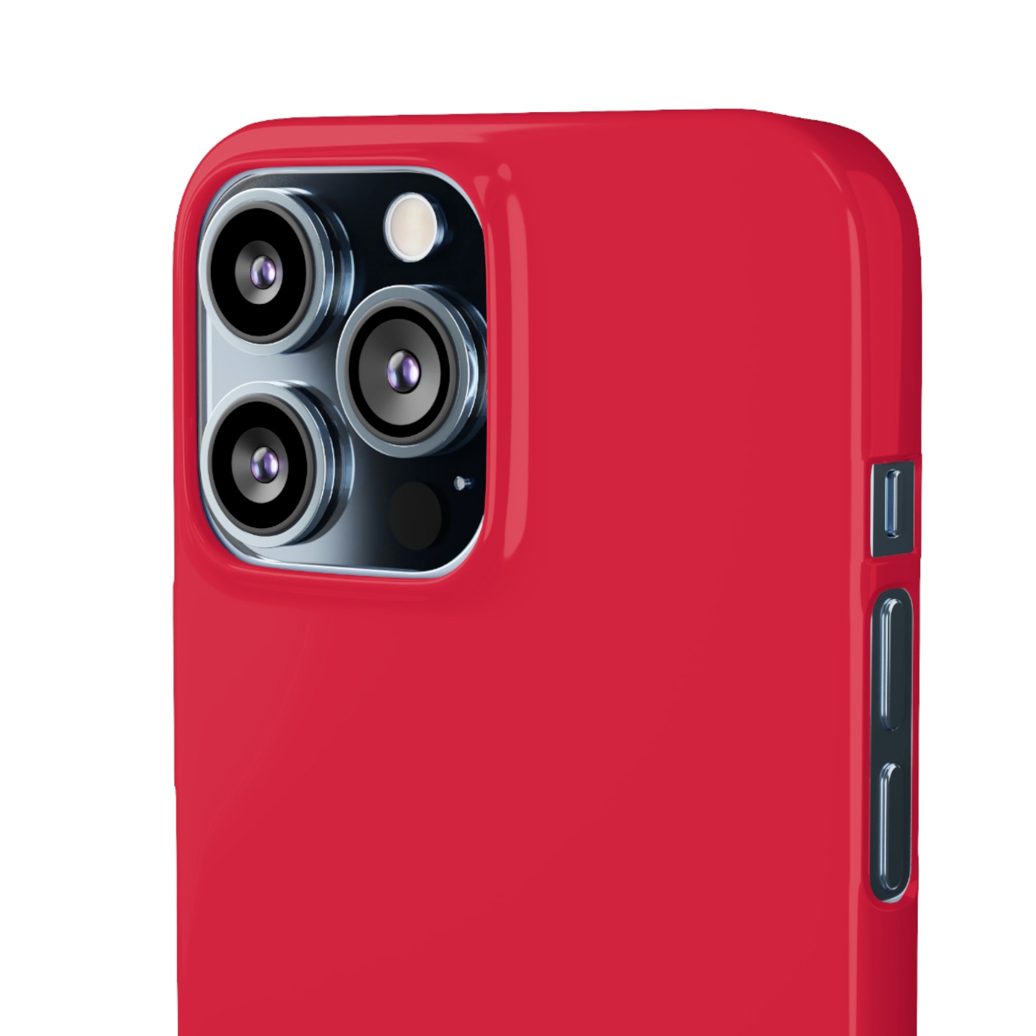 Crimson Red iPhone Case (Slim) Phone Case