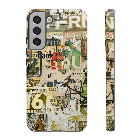 Grunge Vintage Poster Android Case (Protective) Samsung Galaxy S22 Plus Matte Phone Case