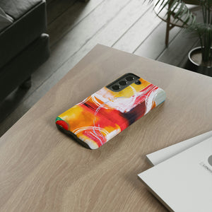 Abstract Yellow Android Case (Protective) Phone Case