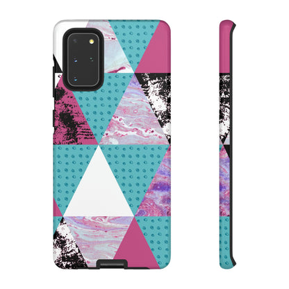 Grunge Triangles Android Case (Protective) Samsung Galaxy S20+ Glossy Phone Case