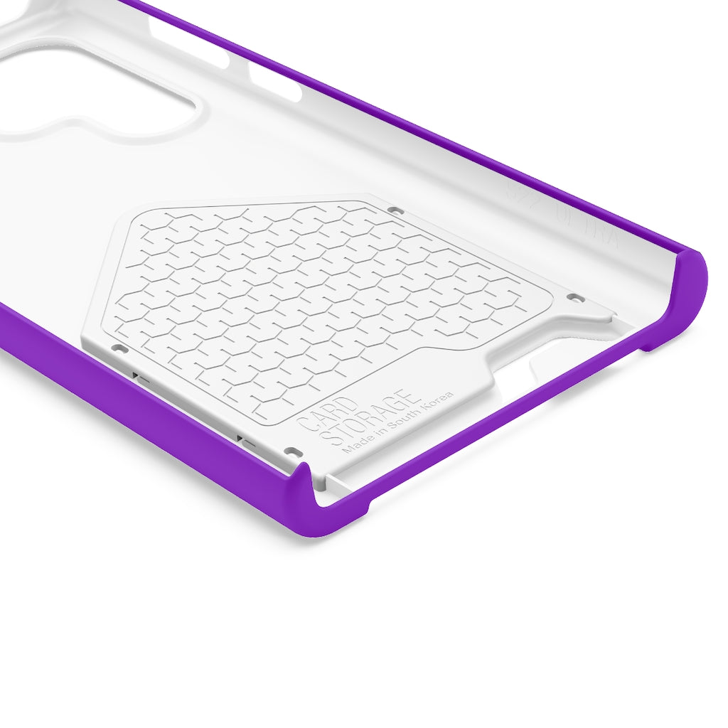 Electric Purple Samsung Case (Card) Phone Case