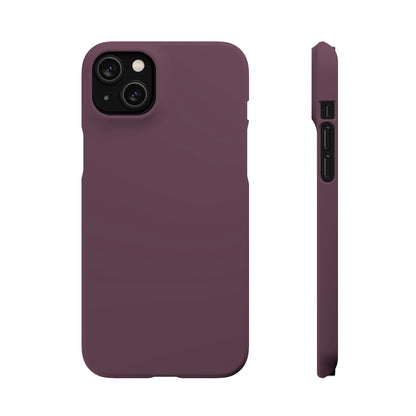 Eggplant iPhone Case (Slim) iPhone 14 Plus Matte Phone Case