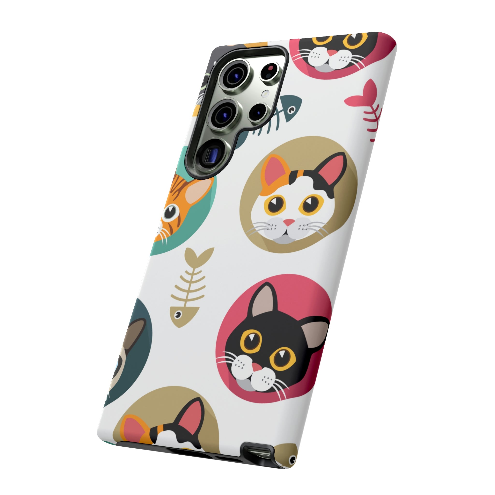 Cats Fishbone Android Case (Protective) Phone Case