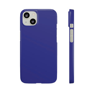 Cosmic Cobalt Blue iPhone Case (Slim) iPhone 13 Glossy Phone Case