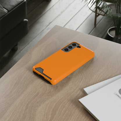 Dark Orange Samsung Case (Card) Phone Case