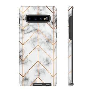 Golden Marble Android Case (Protective) Samsung Galaxy S10 Plus Matte Phone Case