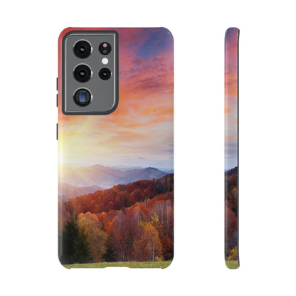 Autumn Landscape Android Case (Protective) Samsung Galaxy S21 Ultra Glossy Phone Case