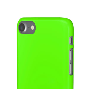 Bright Green iPhone Case (Slim) Phone Case