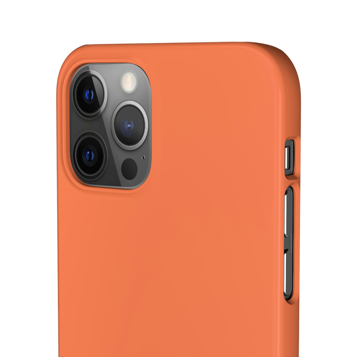 Coral Orange iPhone Case (Slim) Phone Case