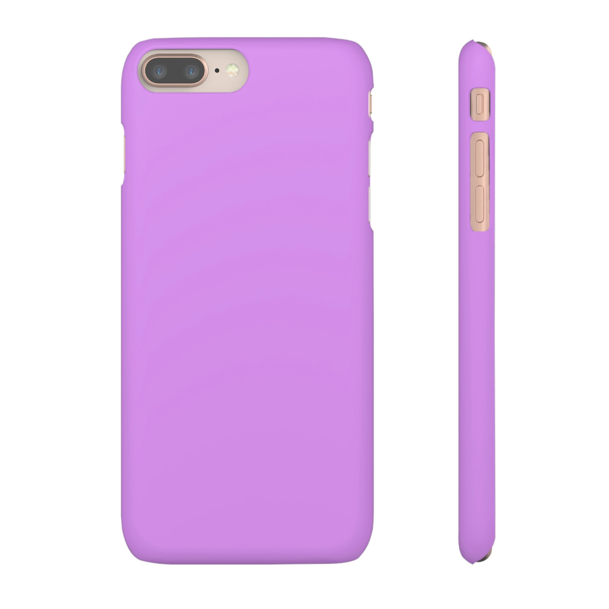 Bright Lilac iPhone Case (Slim) iPhone 8 Plus Matte Phone Case