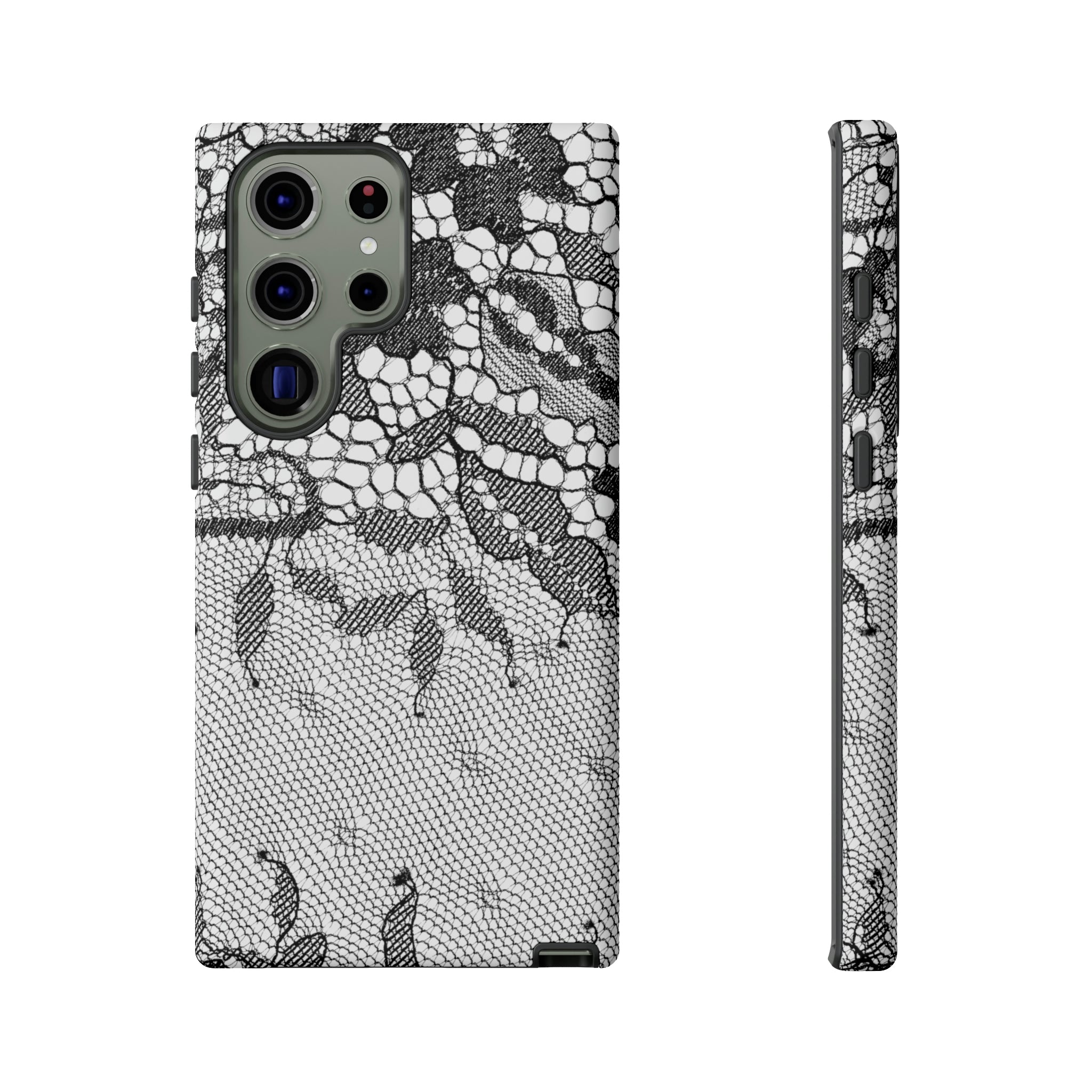 Roconda Gothic Flower Samsung Case (Protective) Samsung Galaxy S23 Ultra Matte Phone Case