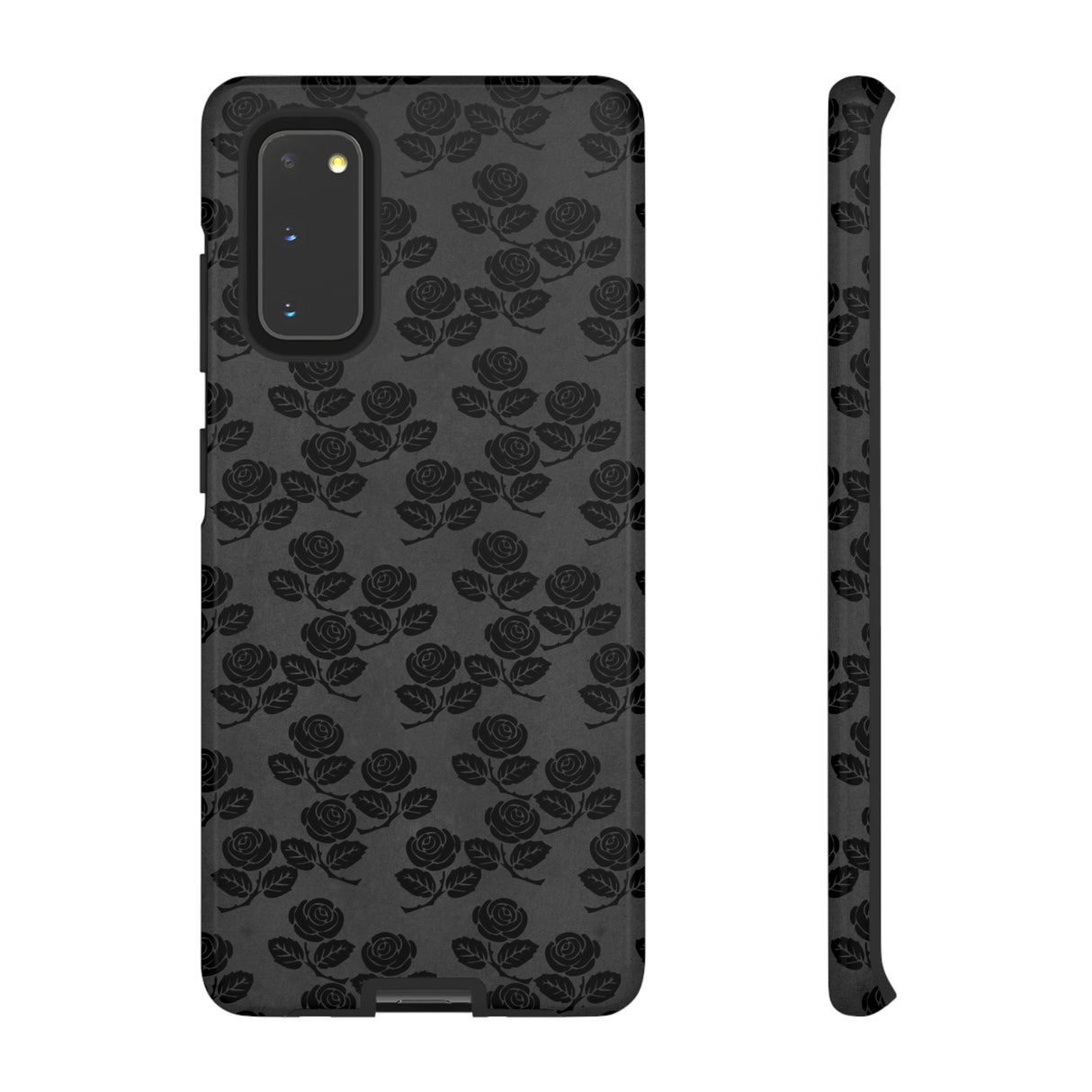 Surrunge Gothic Flower Samsung Case (Protective) Samsung Galaxy S20 Glossy Phone Case