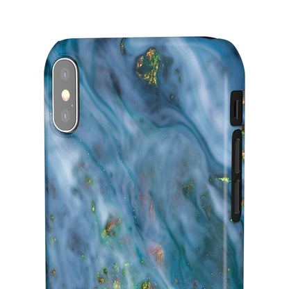 Forest Mist Ink Art iPhone Case (Slim) Phone Case