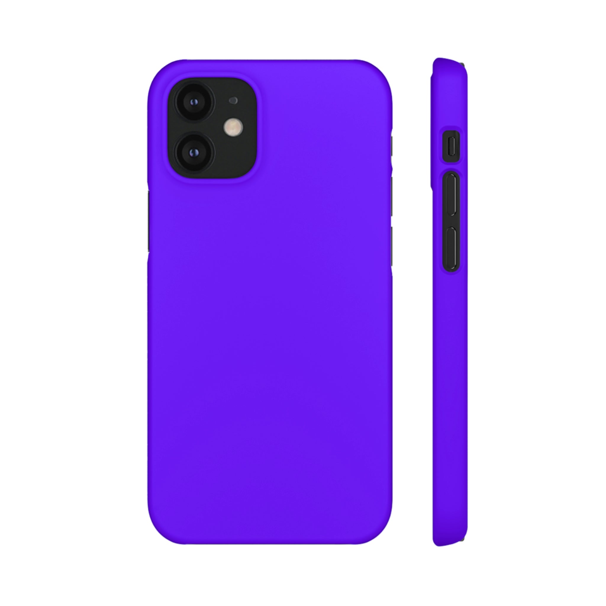 Electric Indigo iPhone Case (Slim) iPhone 12 Mini Matte Phone Case