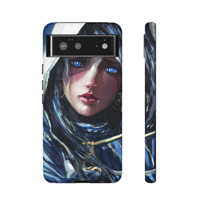 Paladin Girl Blue Eyes Android Case (Protective) Google Pixel 6 Matte Phone Case