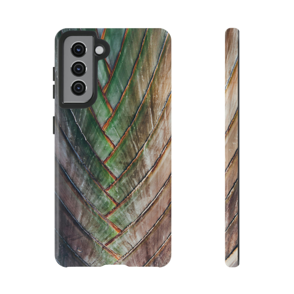 Palm Leaves Android Case (Protective) Samsung Galaxy S21 Glossy Phone Case