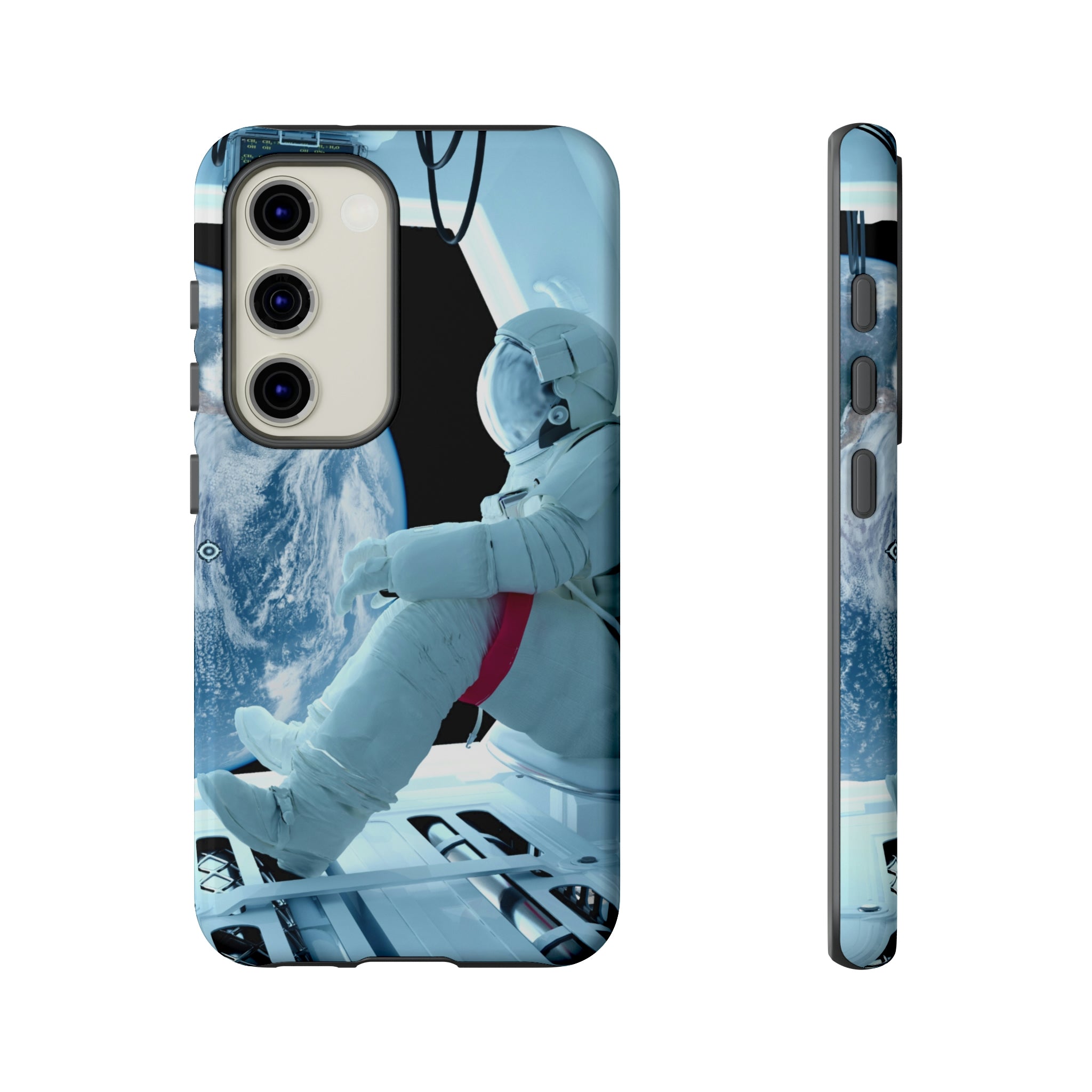 Astronaut Shuttle Android Case (Protective) Samsung Galaxy S23 Glossy Phone Case