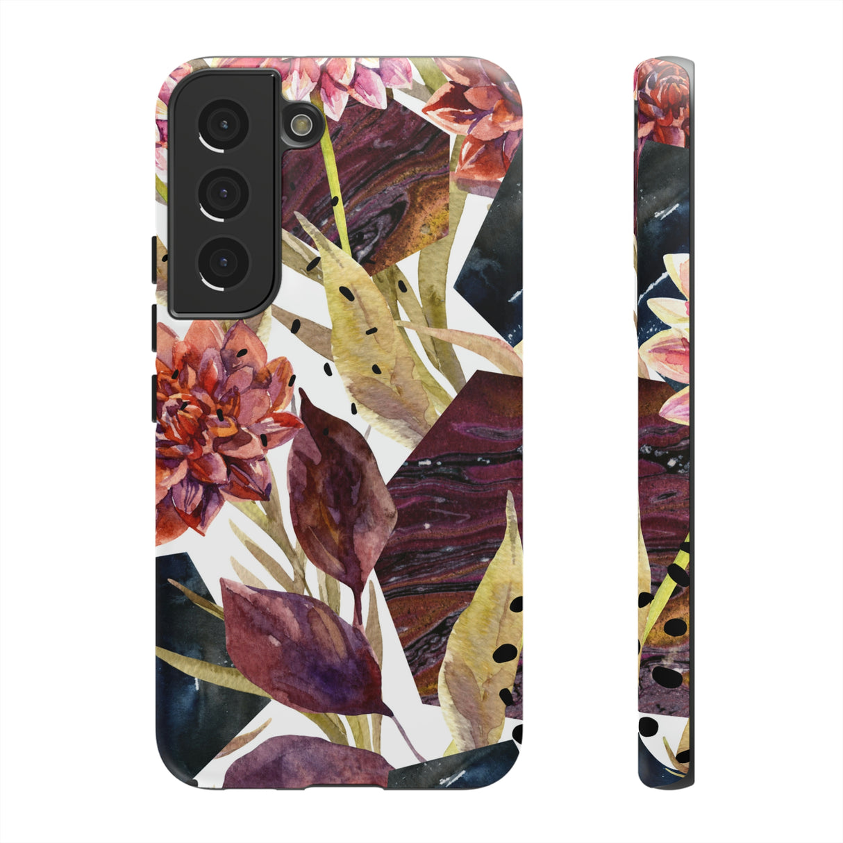 Autumn Floral Android Case (Protective) Samsung Galaxy S22 Matte Phone Case