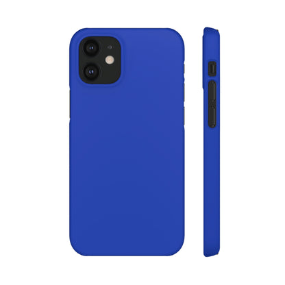 Denim Blue iPhone Case (Slim) iPhone 12 Mini Matte Phone Case