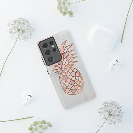 Pineapple Rose Gold Android Case (Protective) Phone Case