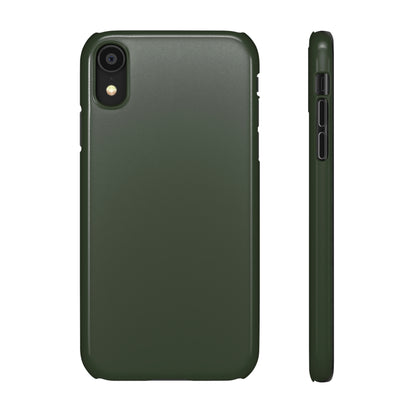 Kombu Green iPhone Case (Slim) iPhone XR Glossy Phone Case