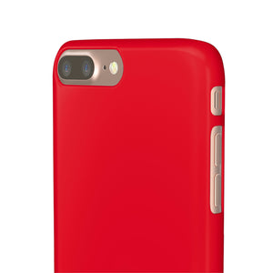 Cadmium Red iPhone Case (Slim) Phone Case