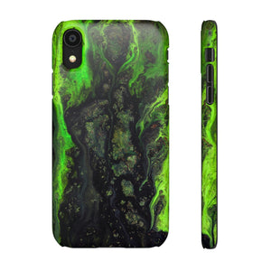 Toxic Ink Art iPhone Case (Slim) iPhone XR Matte Phone Case