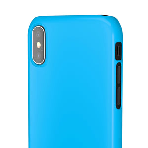 Deep Sky Blue iPhone Case (Slim) Phone Case