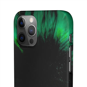 Northen Star Gaze Ink Art iPhone Case (Slim) Phone Case