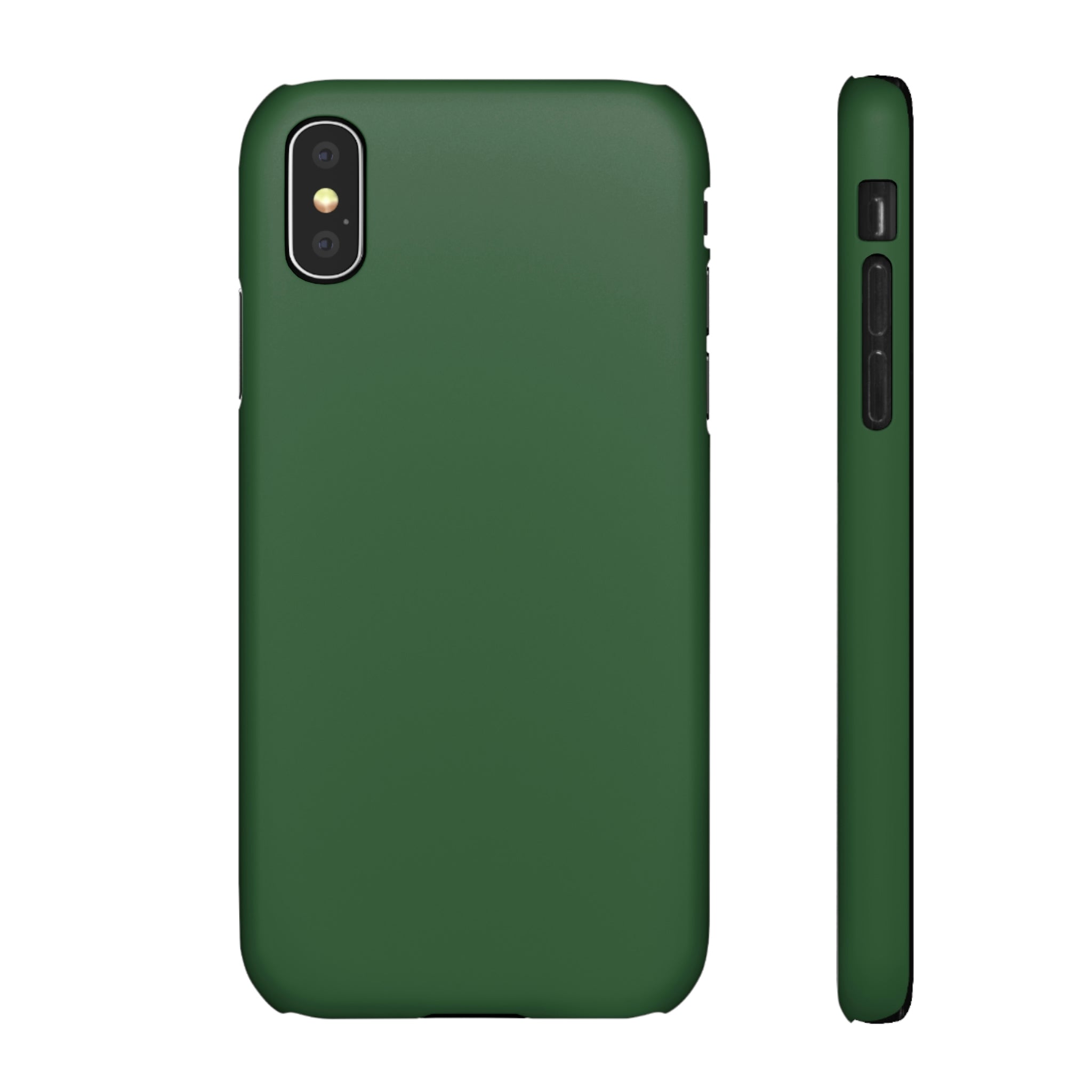 Hunter Green iPhone Case (Slim) iPhone X Matte Phone Case