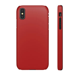 Firebrick iPhone Case (Slim) iPhone X Glossy Phone Case