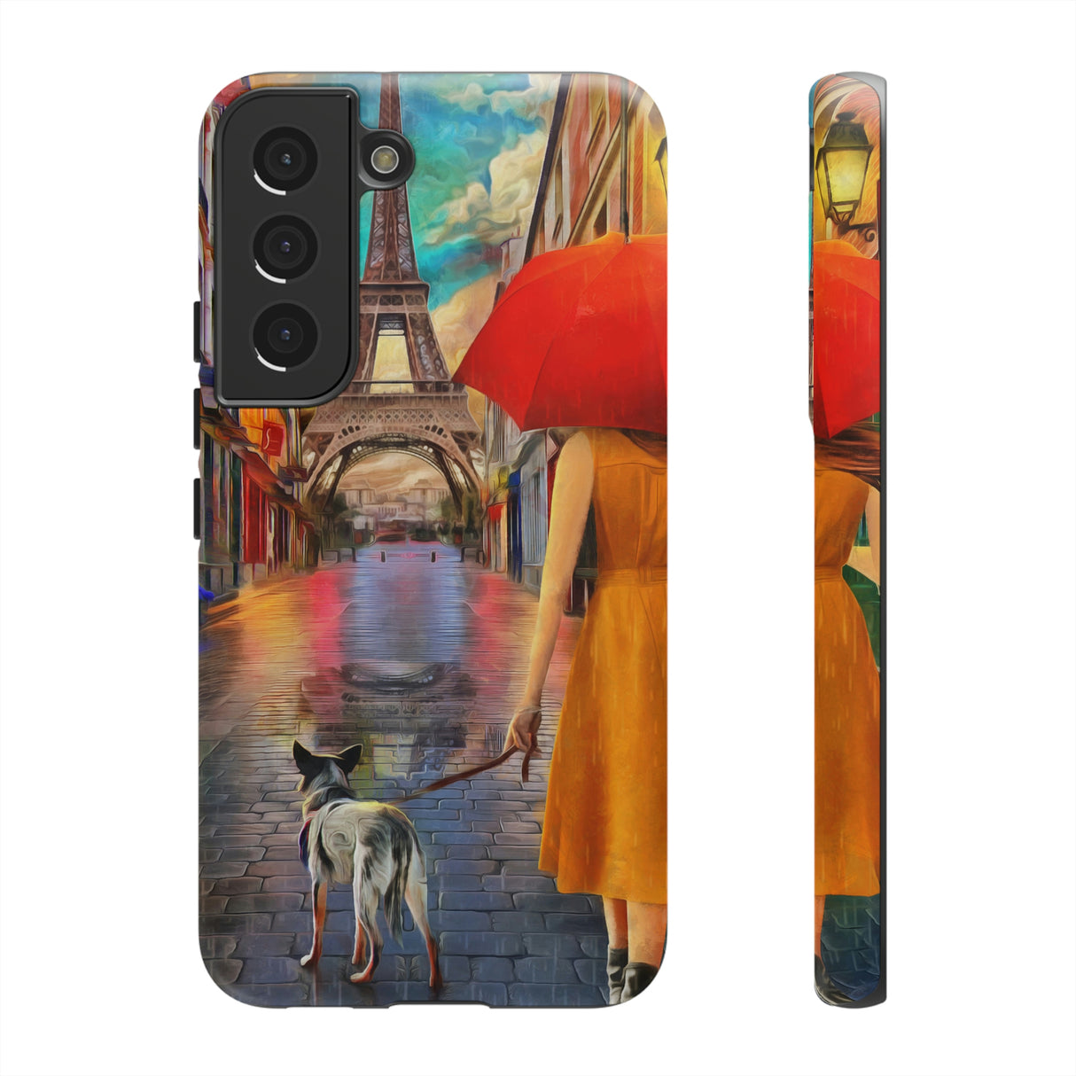 Rainy Day Paris Android Case (Protective) Samsung Galaxy S22 Matte Phone Case