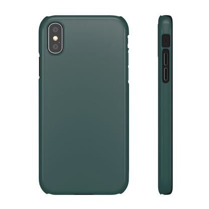 Dark Slate Gray iPhone Case (Slim) iPhone XS Glossy Phone Case