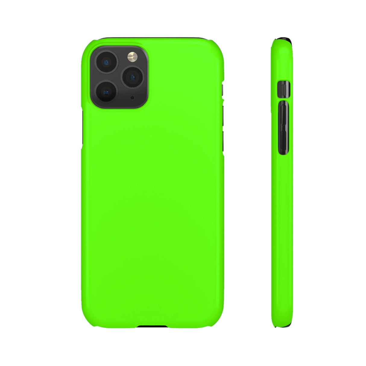 Bright Green iPhone Case (Slim) iPhone 11 Pro Glossy Phone Case