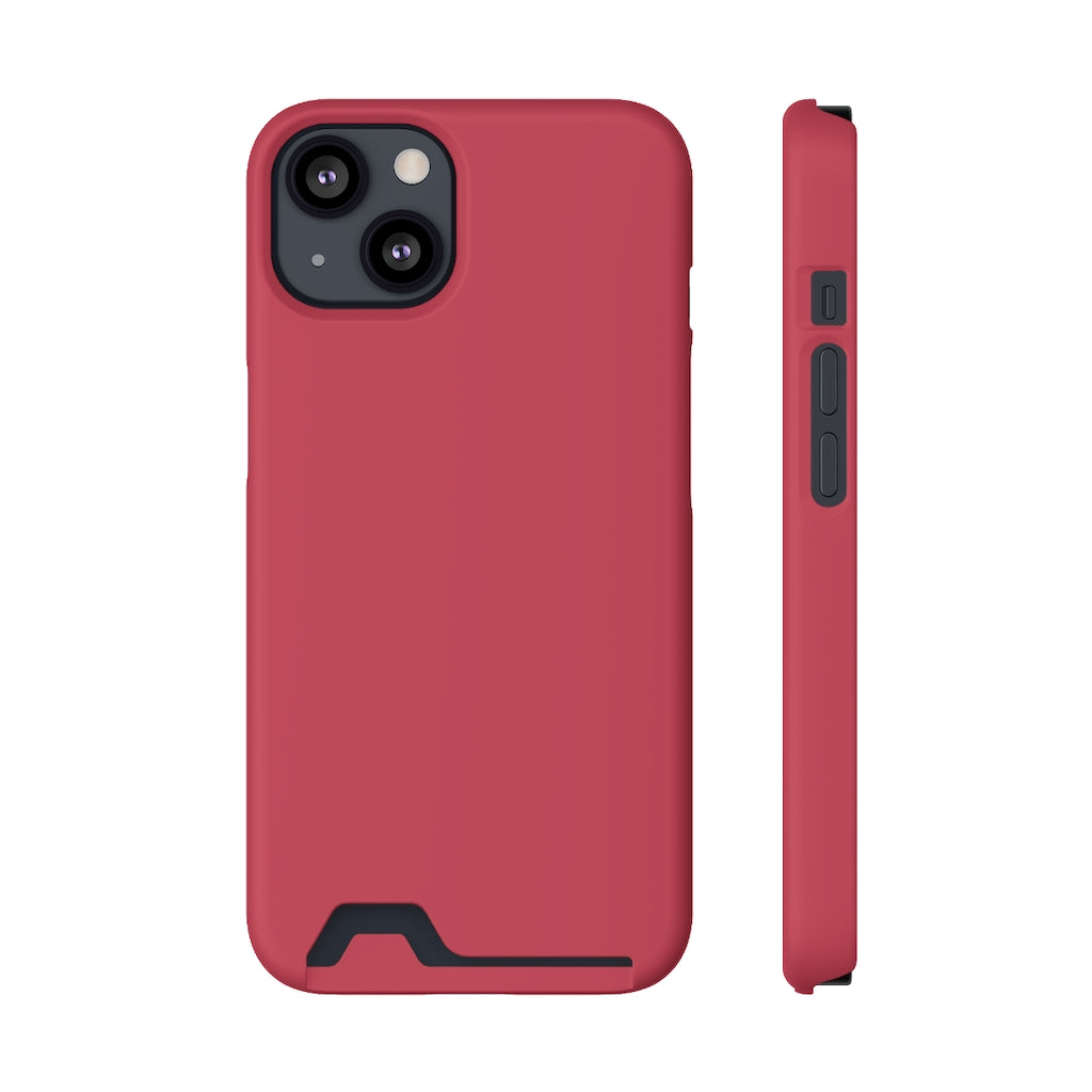 Brick Red iPhone Case (Card) iPhone 13 Matte Without gift packaging Phone Case