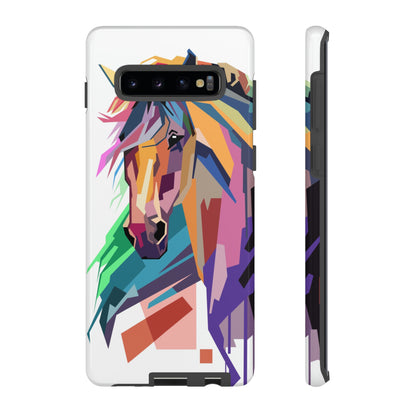 Illustration Horse Android Case (Protective) Samsung Galaxy S10 Plus Glossy Phone Case