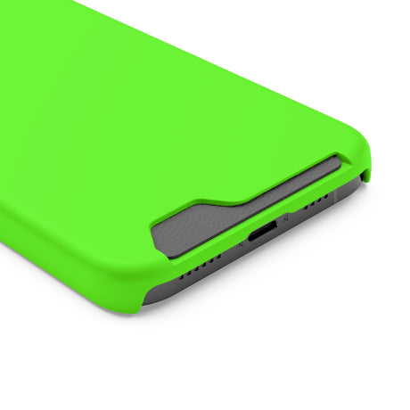 Bright Green iPhone Case (Card) Phone Case