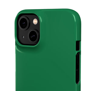 Dark Spring Green iPhone Case (Slim) Phone Case