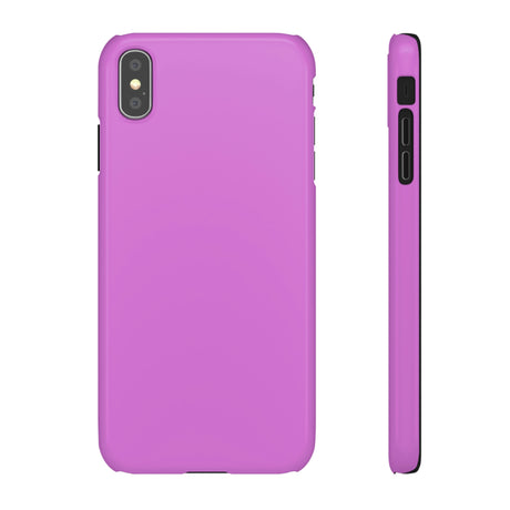 French Mauve iPhone Case (Slim) iPhone XS MAX Glossy Phone Case