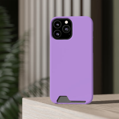 Bright Lavender iPhone Case (Card) Phone Case