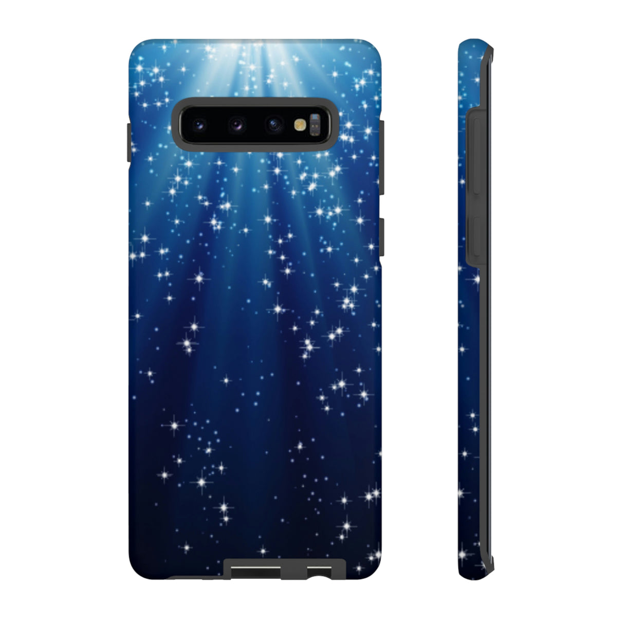 Stars Blue Sky Android Case (Protective) Samsung Galaxy S10 Plus Matte Phone Case