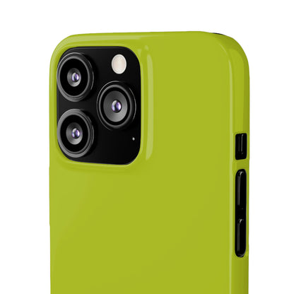 Acid Green iPhone Case (Slim) Phone Case