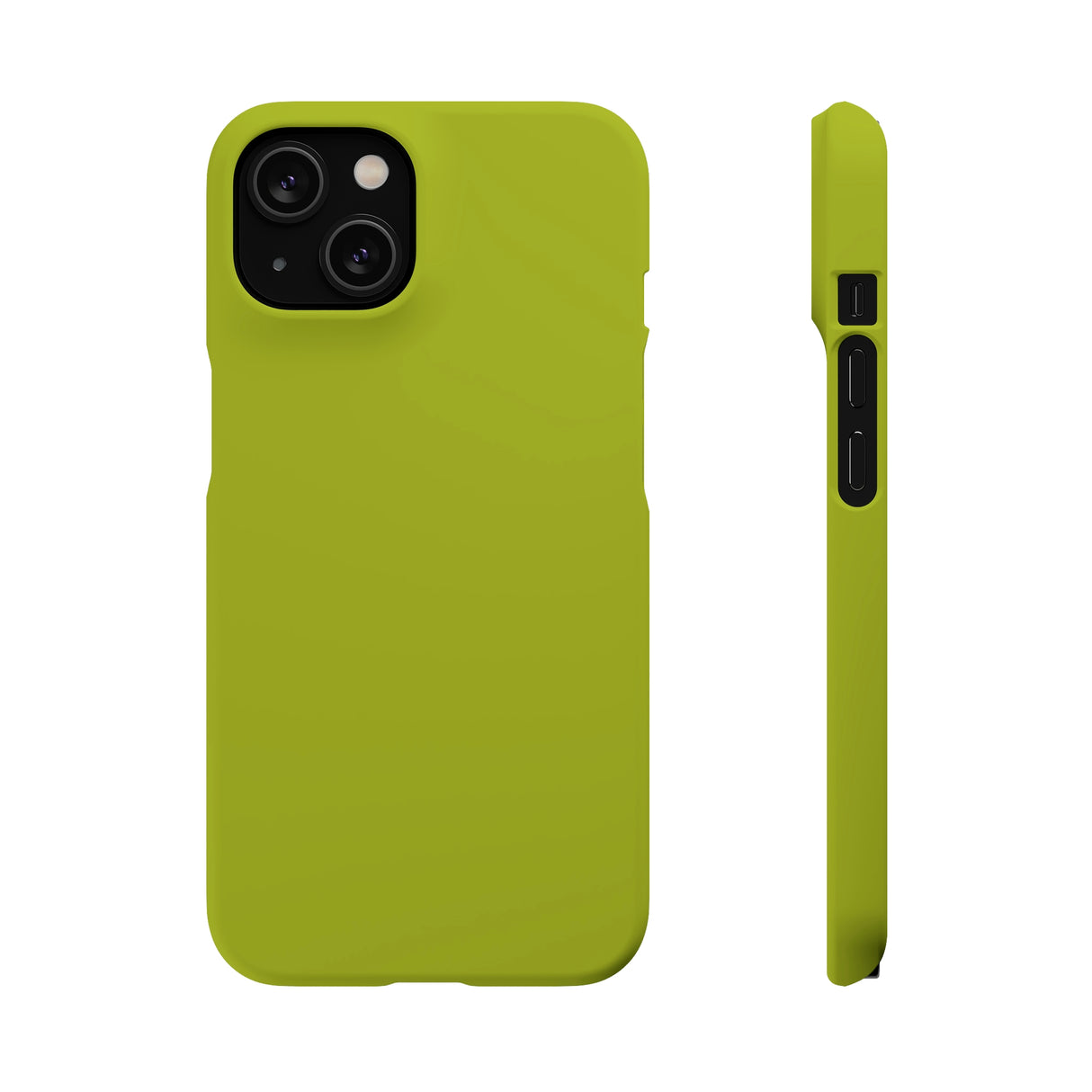 Citron Yellow iPhone Case (Slim) iPhone 14 Matte Phone Case