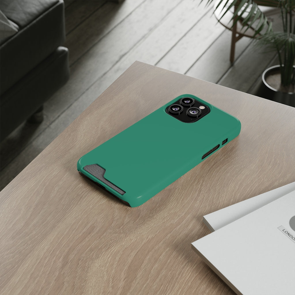 Illuminating Emerald iPhone Case (Card) Phone Case