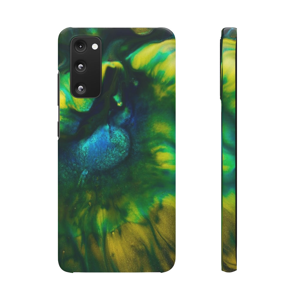 Dragon Eye Ink Art Android Case (Slim) Samsung S20 FE Glossy Phone Case