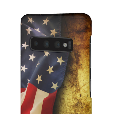 Close up of American flag Samsung/iPhone (Slim) Samsung Galaxy S10 Matte Phone Case