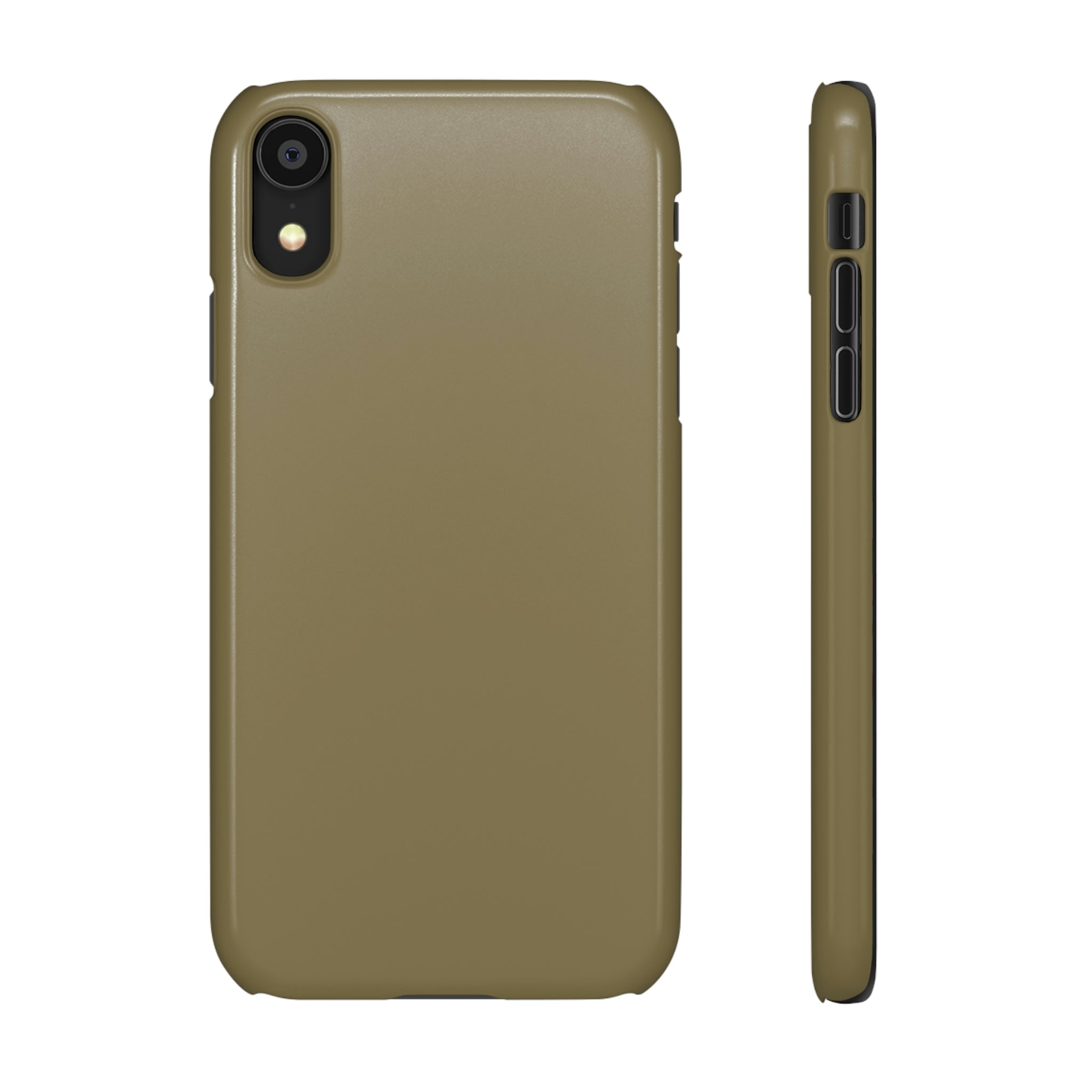 Gold Fusion iPhone Case (Slim) iPhone XR Glossy Phone Case