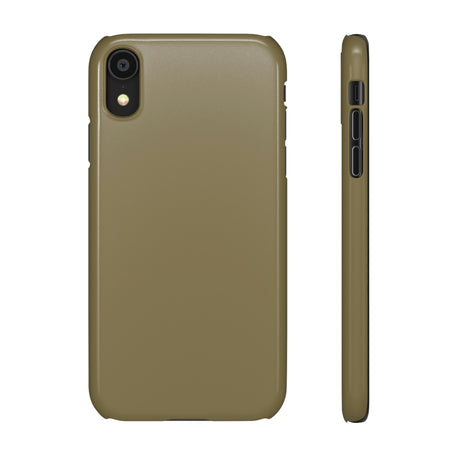 Gold Fusion iPhone Case (Slim) iPhone XR Glossy Phone Case