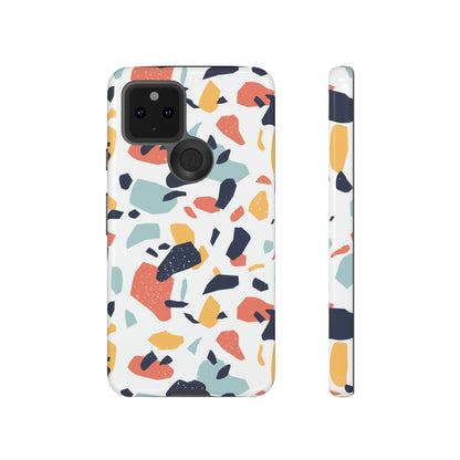 Colorful Terrazzo Android Case (Protective) Google Pixel 5 5G Glossy Phone Case