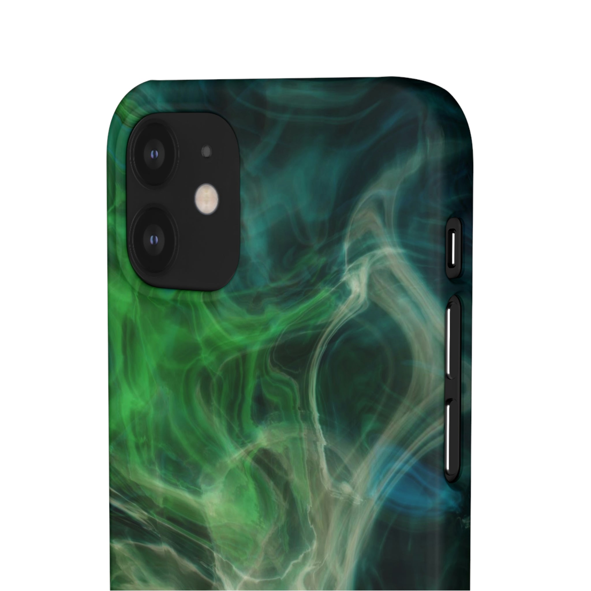 Green Marble iPhone Case (Slim) Phone Case